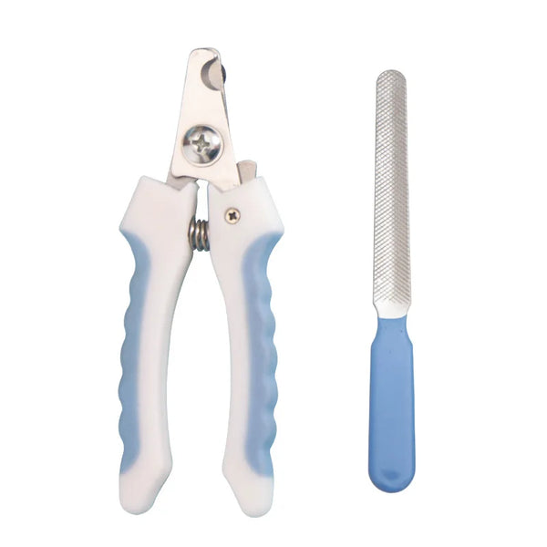 Large Nail Clippers with Protective Cover and Nail Filer