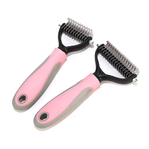 Wide Deshedding/Dematting Comb and Undercoat Remover