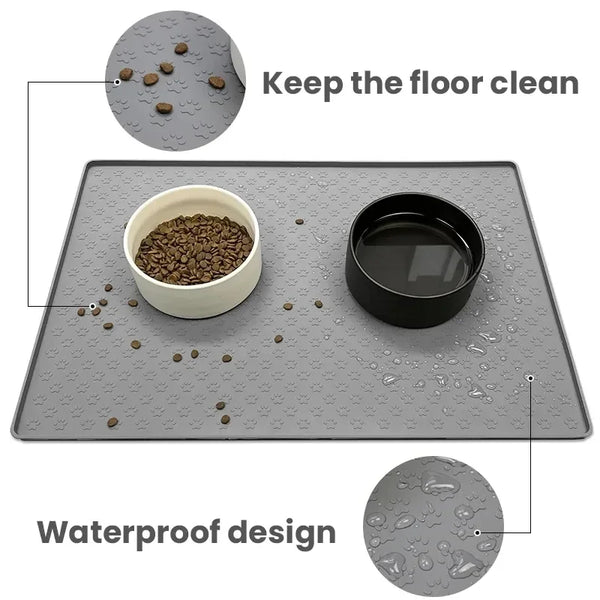 Waterproof Placemat For Drinking & Feeding