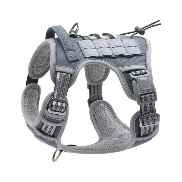 Tactical No-Pull Adjustable Harness for Large Dogs