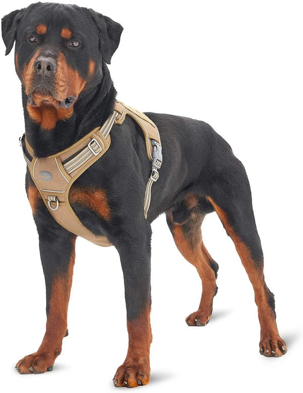 Tactical No-Pull Adjustable Harness for Large Dogs