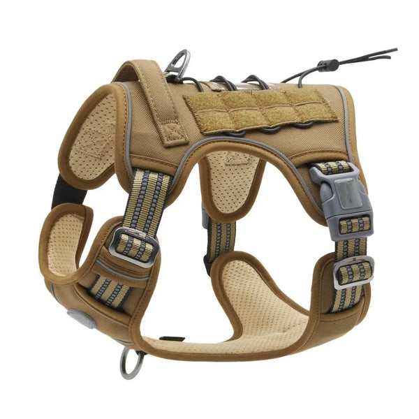 Tactical No-Pull Adjustable Harness for Large Dogs