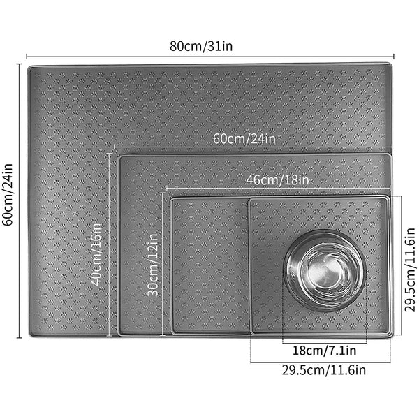 Waterproof Placemat For Drinking & Feeding