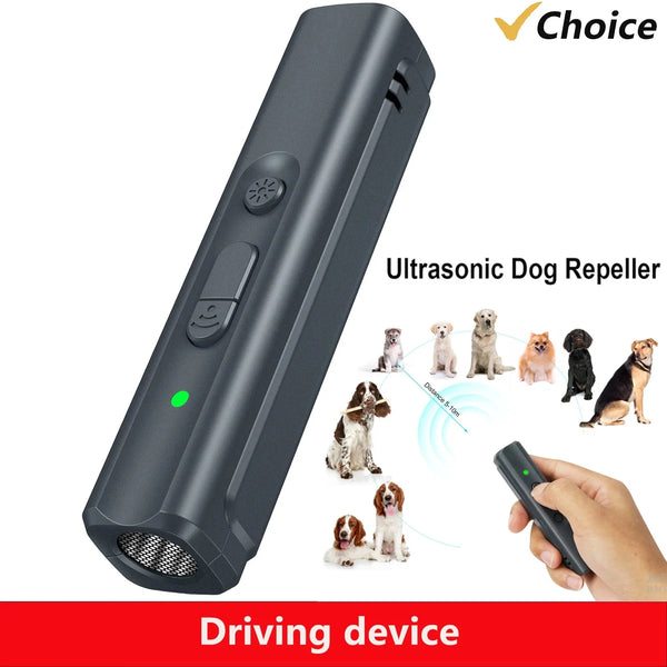 Portable Ultrasonic Anti-Bark Device - 16.4ft Range